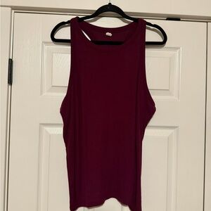 Old Navy Sleeveless Burgundy Tank Top